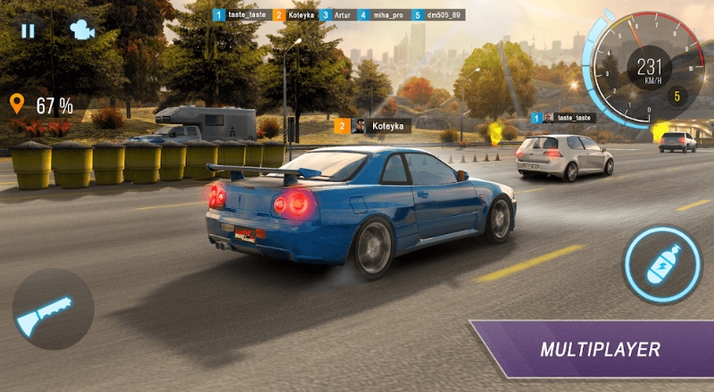 carx highway racing mod apk (unlocked all cars)